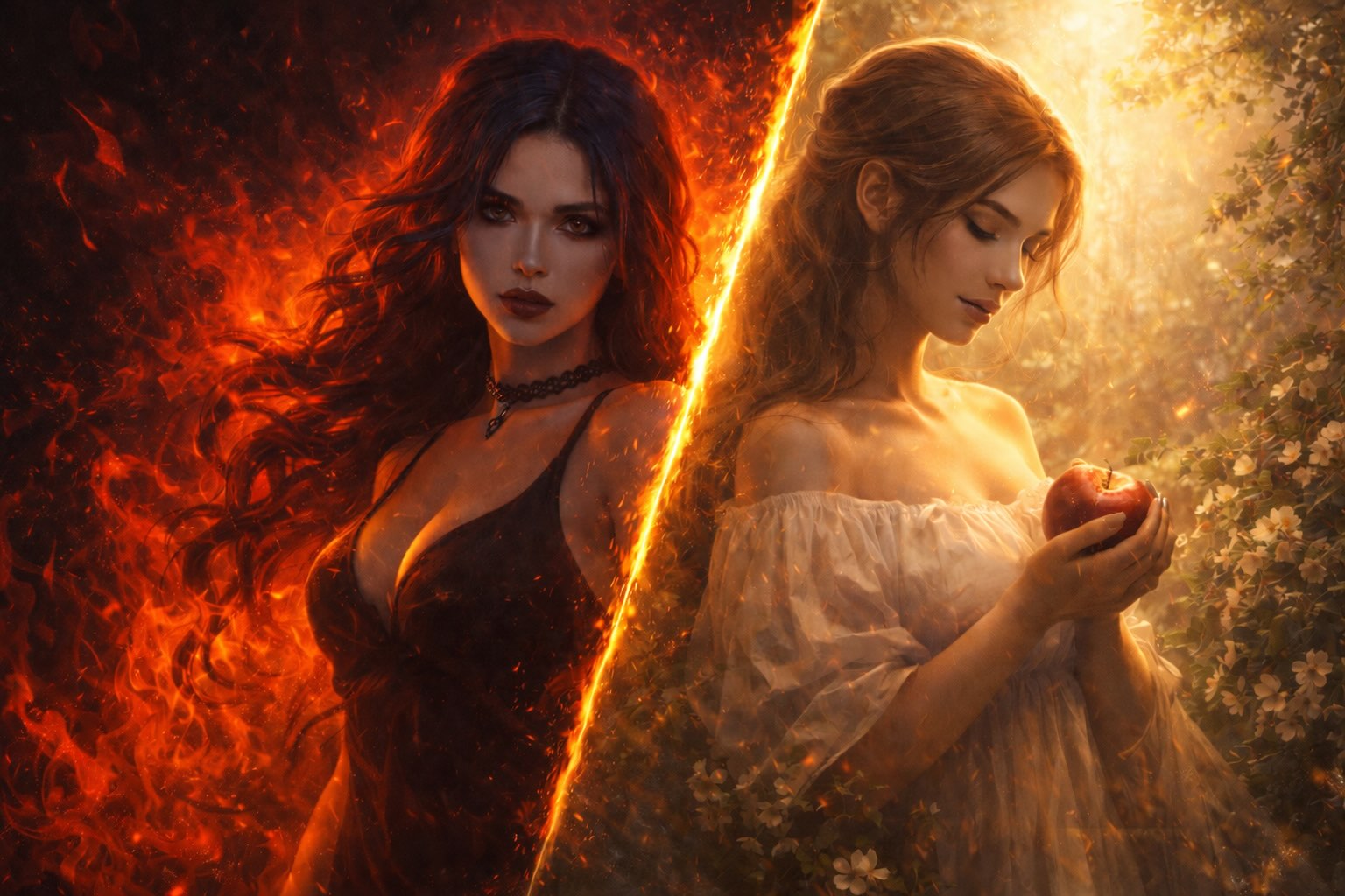 Eve and Lilith as Two Archetypes Within You